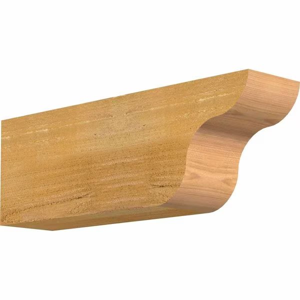 Carmel Rough Sawn Rafter Tail, Western Red Cedar, 4